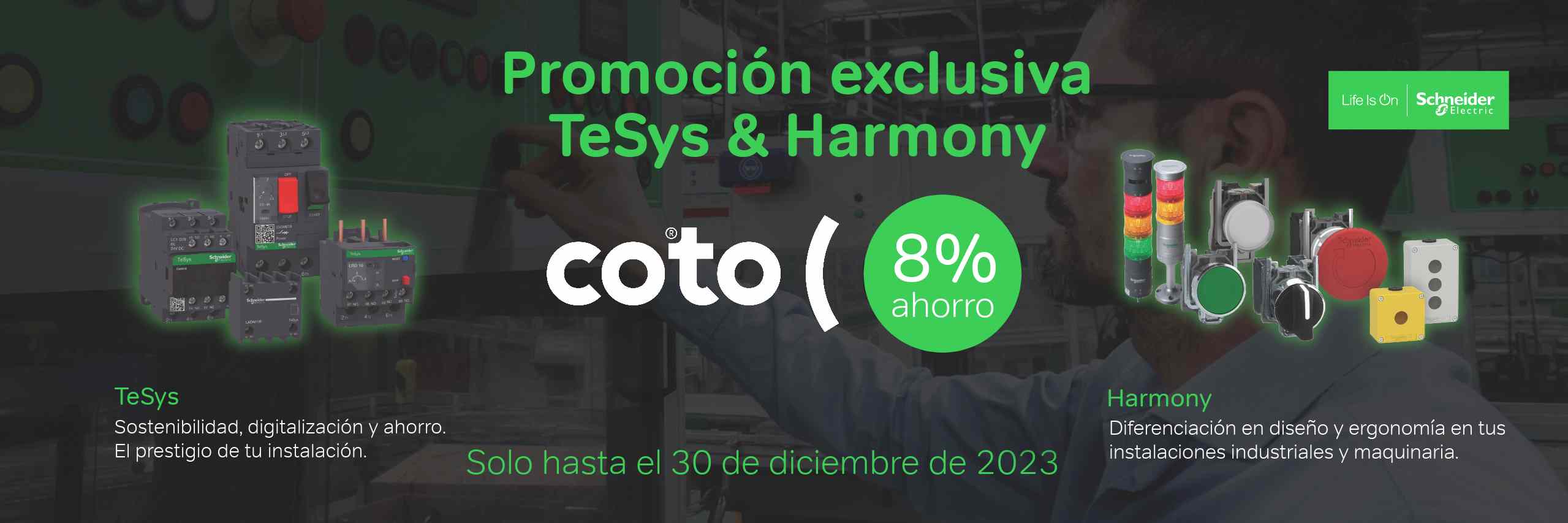 Promoción exclusiva TeSys & Harmony