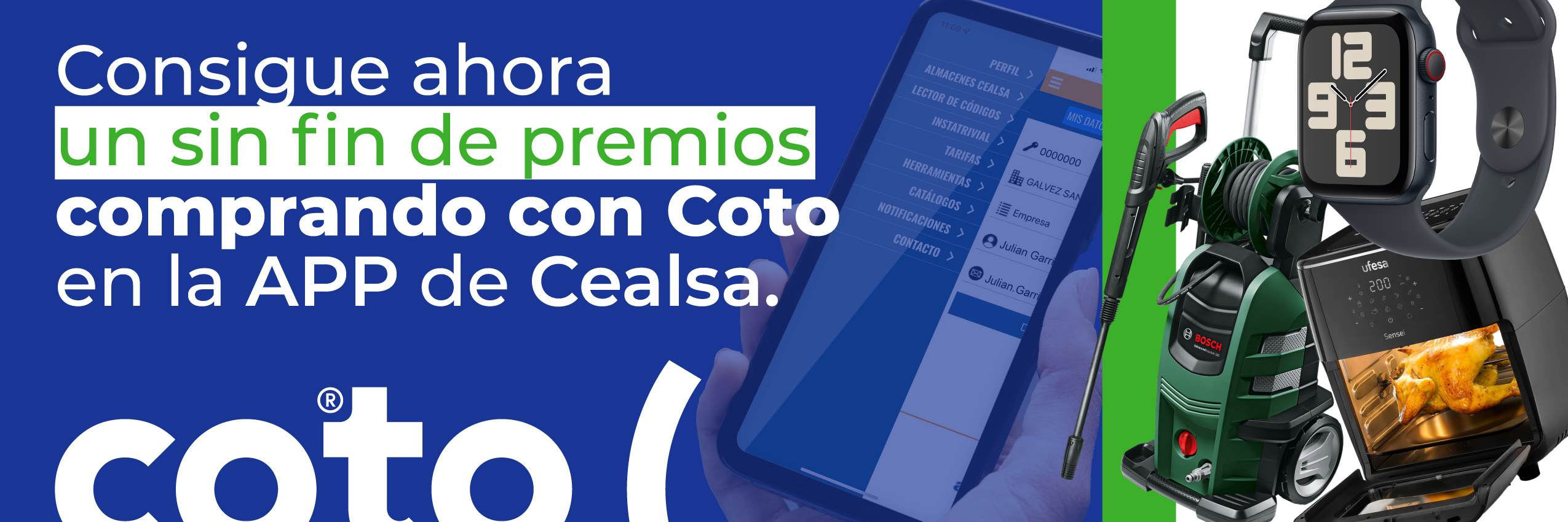 Promoción de puntos Cealsa 2026 | Canjea premios con tus compras en Coto